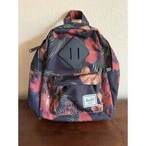 Herschel Supply Co. Youth Kids Hibiscus Tropical 10.5 Inch Backpack EUC